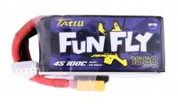 Tattu FunFly 4S 1550mAh 100C 14.8V XT60