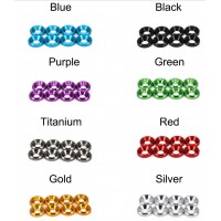 Arandelas Countersunk M5 8u Purple