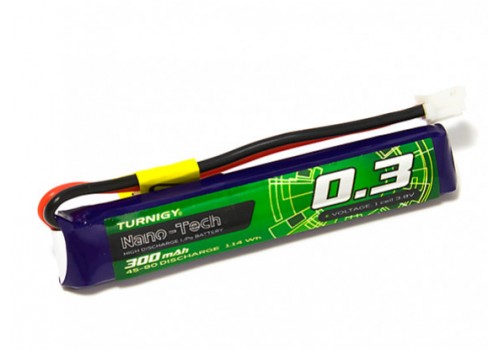 Turnigy nano-tech 1S 300mAh 3.7v 45C JST-PH