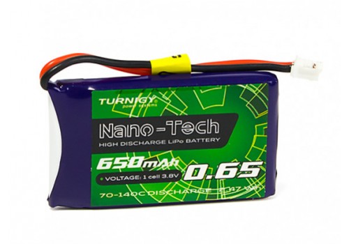 Turnigy nano-tech 1S 650mAh 70C JST-PH