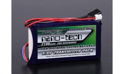 Turnigy Nano-Tech 2S 2100mAh TX 6.6v T14SG 4pk