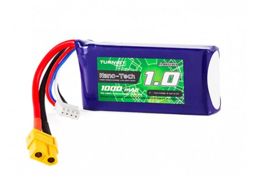 Turnigy Nano-Tech PLUS 3S 1000Mah 70C LiPo XT60