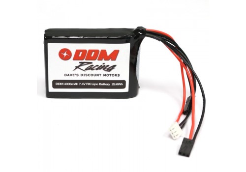 DDM 2S 4000mAh 7.4v RX LiPo DDM 2S 4000mAh 7.4v RX LiPo