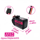 CNHL Black Series V2 6S 1300mAh 22.2V 130C XT60