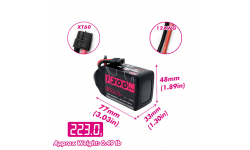 CNHL Black Series V2 6S 1300mAh 22.2V 130C XT60