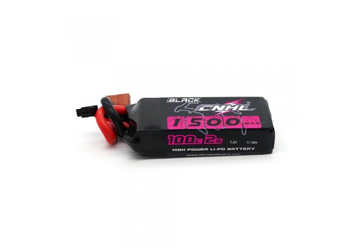 CNHL Black Series 2S 1500mAh 7.4V 100C Dean T