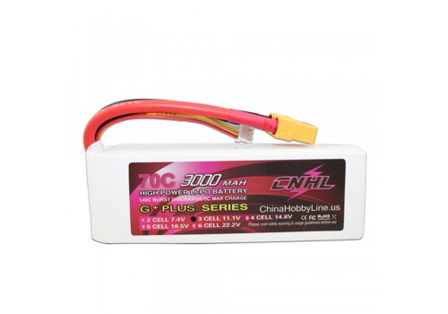 CNHL G+PLUS 3S 3000mAh 11.1V 70C XT90