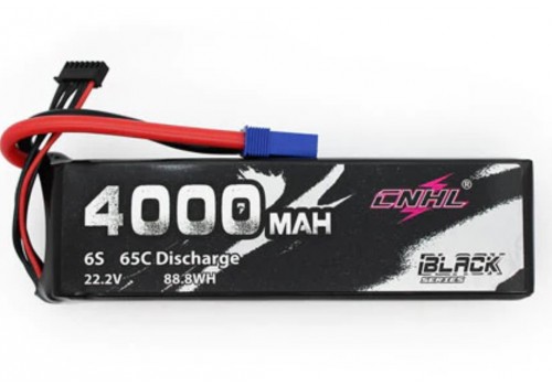 CNHL Black Series 6S 4000mAh 22.2V 65C EC5