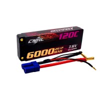 CNHL Racing Series LiHV 2S 6000mAh 7.6V 120C HC