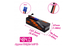 CNHL Racing 3S 8000mAh 11.1V 120C H.C. EC5 CNHL Racing 3S 8000mAh 11.1V 120C H.C. EC5