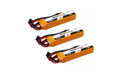 PACK x 3 CNHL LiHV MiniStar HV 2S 550mAh 7.6V 70C