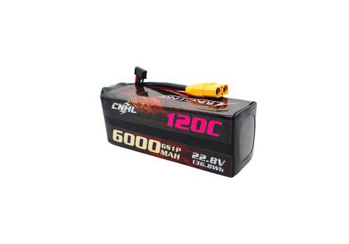 CNHL LiHV 6S 6000mAh 22.8V 120C XT90