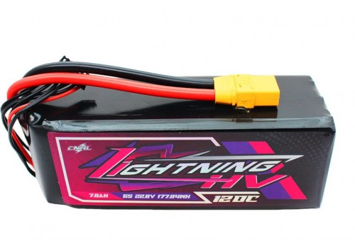 CNHL Lightning LiHV 6S 7800mAh 22.8V 120C CNHL Lightning LiHV 6S 7800mAh 22.8V 120C