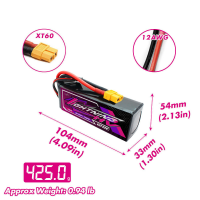 CNHL Lightning LiHV 6S 3500mAh 22.8V 120C  XT60