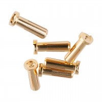 Ficha Conector Gens Ace Bullet 5mm x 2u