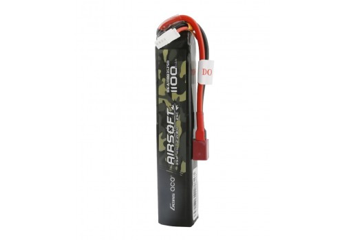 Gens Ace 3S 1100mAh 11.1V 25C Airsoft Dean T