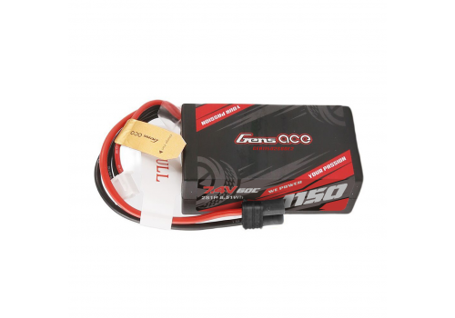 Gens ace G-Tech 2S 1150mAh 60C 7.4V EC2