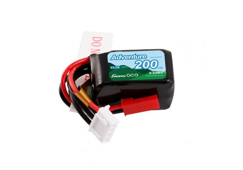 Gens Ace 3S 200mAh 11.1V 30C JST Adventure