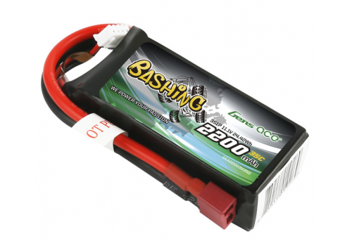 Gens Ace Bashing 3S 2200mAh 11.1V 35C Dean T