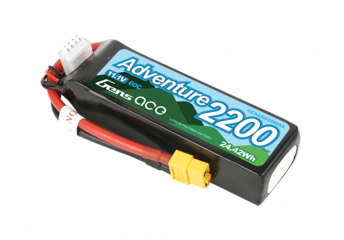 Gens Ace Adventure 3S 2200mAh 60C 11.1V XT60 GTech