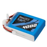 Gens ace 4000mAh 7.4V 2S1P TX Lipo Battery Pack with JST-EHR Plug
