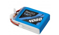 Gens ace 4000mAh 7.4V 2S1P TX Lipo Battery Pack with JST-EHR Plug