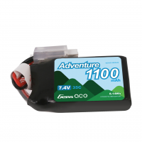 Gens Ace 2S 1100mAh 7.4V 35C Adventure JST-PHR