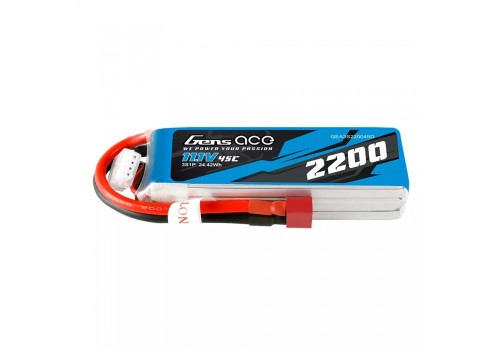Gens Ace 3S 2200mAh 11.1V 45C Dean T