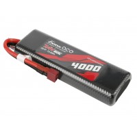 Gens Ace 2S 4000mah HardCase 7.4HV 60C Dean T