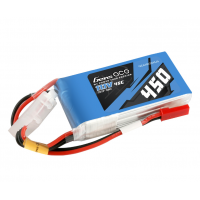 Gens Ace 3S 450mAh 11.1V 45C JST-SYP