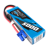 Gens Ace 4S 5000mAh 14.8V 45C EC5 GT