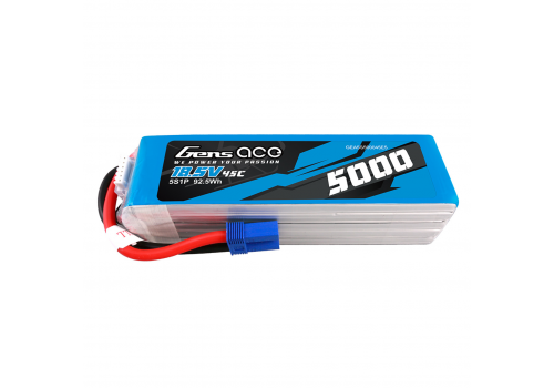 Gens Ace 5S 5000mAh 18.5V 45C EC5