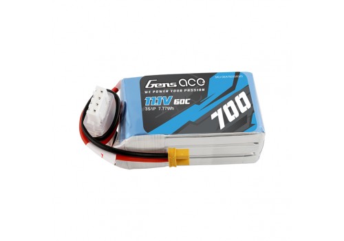 Gens Ace 3S 700mAh 11.1V 60C XT30