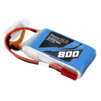 Gens Ace 2S 800mAh 7.4V 45C JST-SYP
