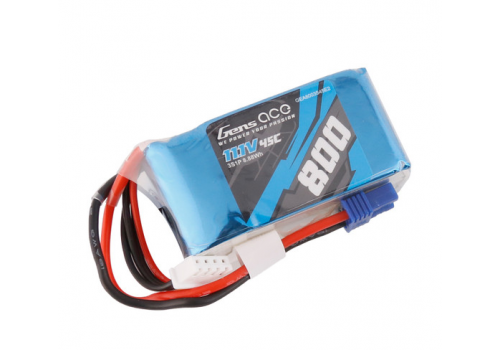 Gens Ace 3S 800mAh 11.1V 45C EC2