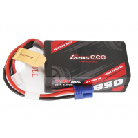 Gens Ace 2S 850mAh 7.4V 60C EC2