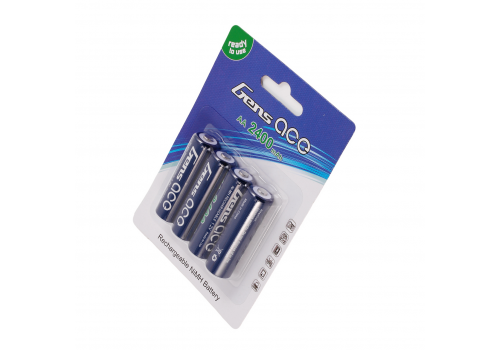 Pilas AAA RECARGABLES Gens Ace 2400mAh 1.2V Ni-MH Pila AA x 4 Pilas AAA RECARGABLES Gens Ace 2400mAh 1.2V Ni-MH Pila AA x 4