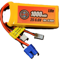 HMB LiFe 2S 6.6v 10000mAh 10C RX Futaba EC3
