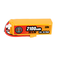 HMB LiFe 3S 9.9v 2100mAh 25C RX XT60