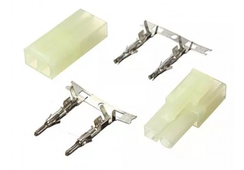 Mini Tamiya ficha macho/hembra