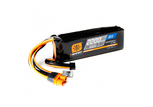 Spektrum 3S 2200mAh 9.9V LiFe IC3