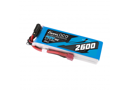 Gens Ace 4S 2600mAh 14.8V 45C GT Dean T