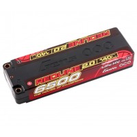 Gens ace 2S 6500mAh 7.6V 140C HC Redline 5mm Bullet