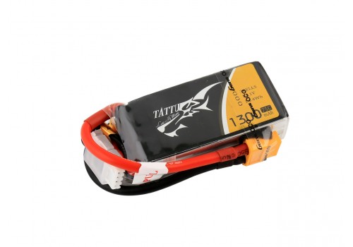Tattu 3S 1300mAh 75C Lipo XT60