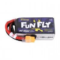 Tattu FunFly 4S 1300mAh 100C 14.8V lipo