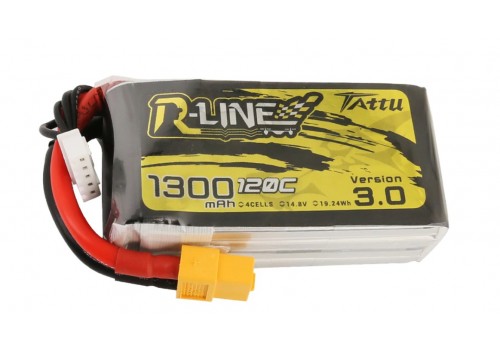 Tattu R-Line V3.0 4S 1300mAh 14.8V 120C XT60