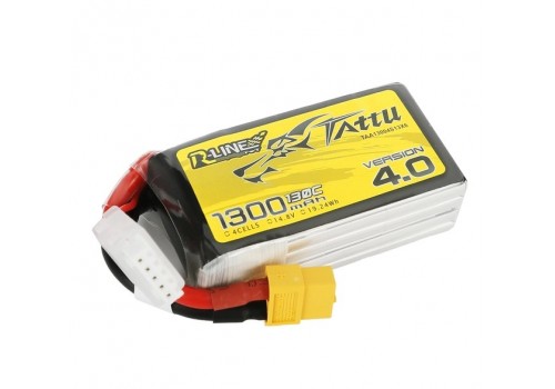 Tattu R-Line V4.0 4S 1300mAh 14.8V 130C XT60