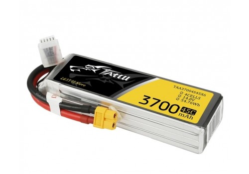 Tattu 4S 3700mAh 14.8V 45C XT60 GTech