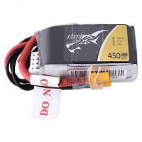 Tattu 3S 450mAh 11.1V 75C XT30