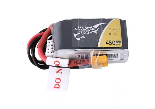 Tattu 3S 450mAh 11.1V 75C XT30